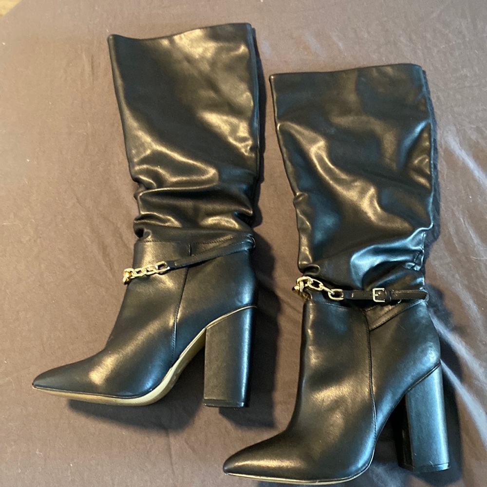 Zigi Soho black heel boots